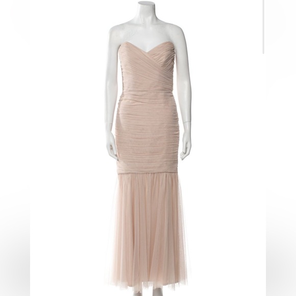 Pale pink gorgeous gown. Altered to be more like a size 4 originally size 6